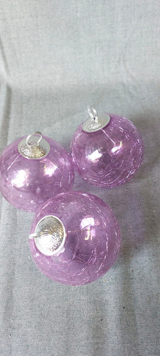 Three antique purple thick - purple,