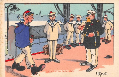 Cpa illustrateur gervese - cpa,
