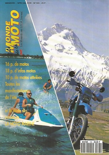 Monde moto n 193 - monde, la