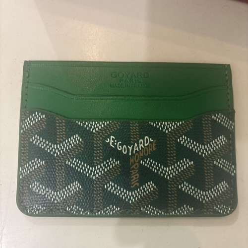 Porte carte goyard vert - porte-carte, –