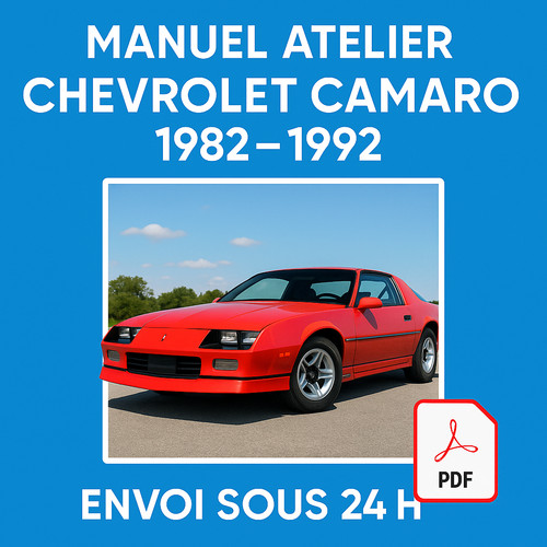Manuel atelier chevrolet - manuel,