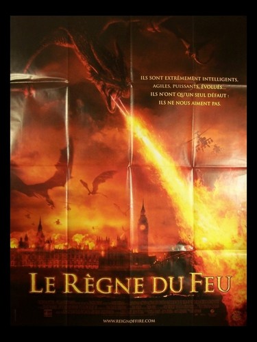 Regne feu affiche - le,