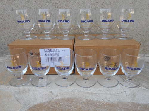 Lot services 6 verres - 2, de