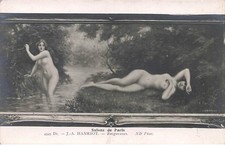 Nude - Paintings - J.-A. Hanriot - Swimmers - Salons de Paris