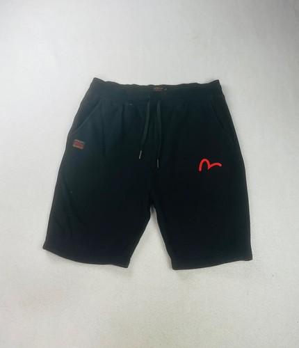 Short evisu coton noir - short,