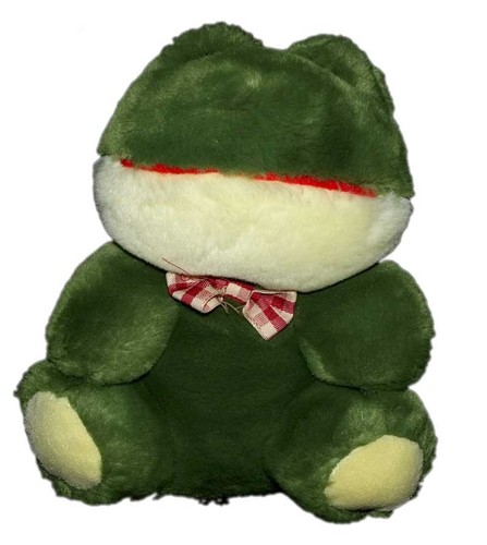 Doudou peluche grenouille - peluche,