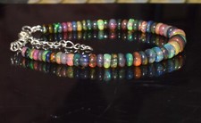 Bracelet En Opale Noire