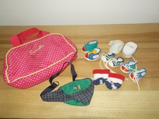 VINTAGE COROLLA DOLL CLOTHING banana bag shoes accessory sock