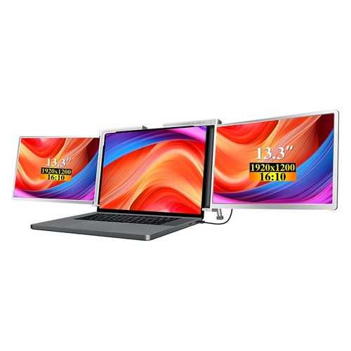 Double moniteur portable 3 - double,