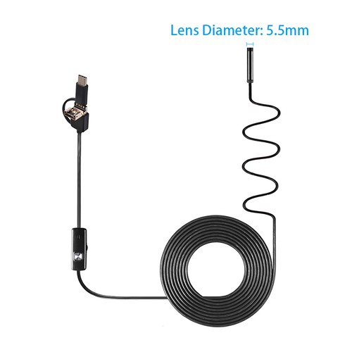 Industrial endoscope - 3-in-1,