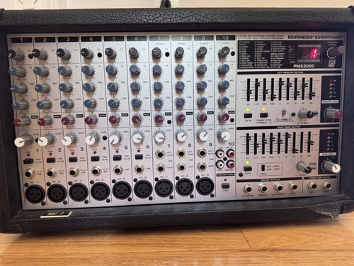Behringer europower pmx2000 - behringer,