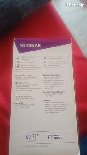 Repetiteur wifi netgear n300
