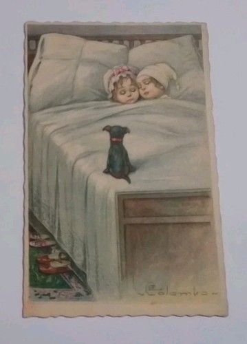 Cpa dessin enfants - dessin,