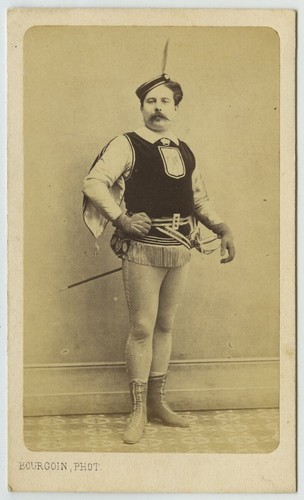 Cdv 1860 bourgoin - cdv, 1860-70