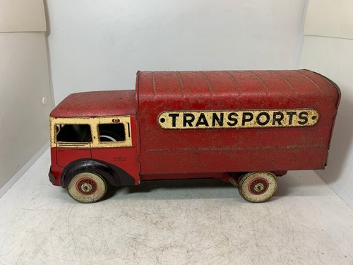 Ancien jouet camion - ancien, tole