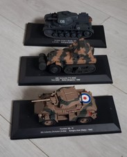 Lot 3 tank char altaya 1:43