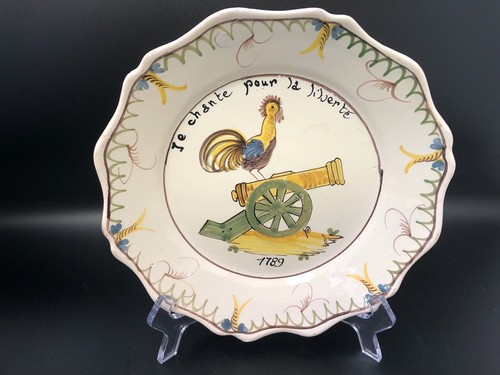 Nevers assiette bord - nevers,
