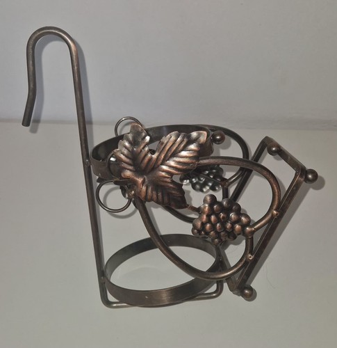 Porte bouteille métal décor - métal,