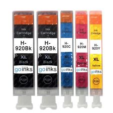 5 Cartouches d'encre d'imprimante (Set+Bk) pour HP Officejet 6000, 6500, 6500A 