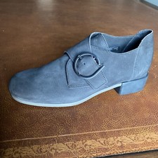 Arche 37 Black Monkstrap Nubuk Very Excellent Worn An Hour