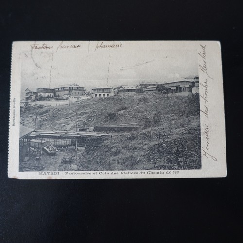Congo belge lettre - lettre, cpa