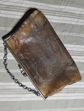 SAC A MAINS VINTAGE EN PEAU DE