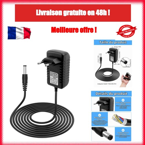 Chargeur 12v voiture - 1a,