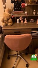 chaise de bureau rose neuve