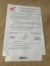 Honda moto NSR125R K problème