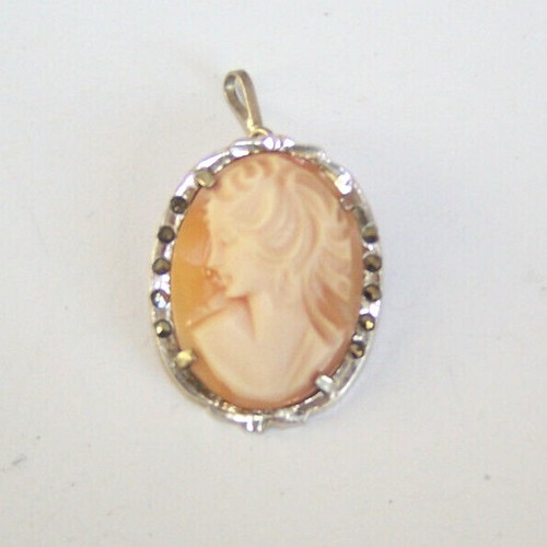 Bijoux pendentif camée - pendentif,
