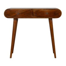 35.5" Solid Wood Console Table