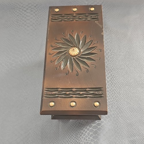 Ancienne boîte bijoux - à, bois