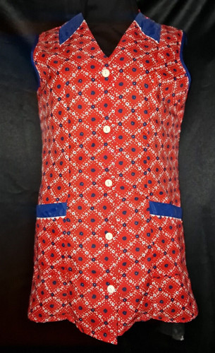 Nylon dederon smock apron - dederon,