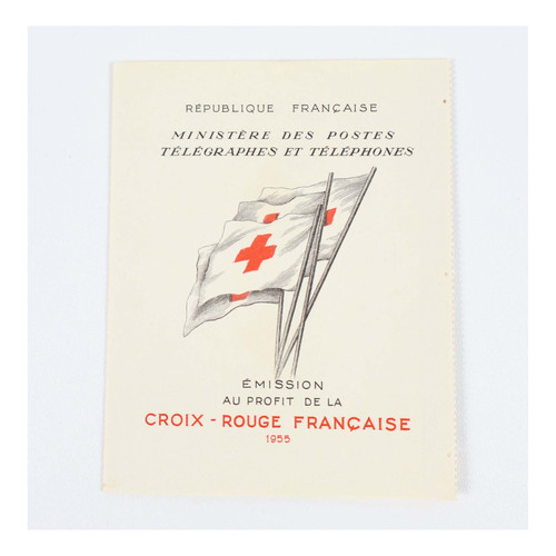 France carnet croix rouge - carnet, croix-rouge