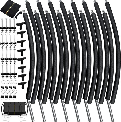 12ft pcs trampoline curved - 12ft, 8