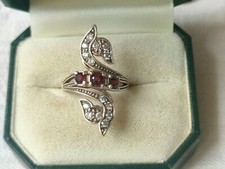 Bijou ancien : bague , sertie