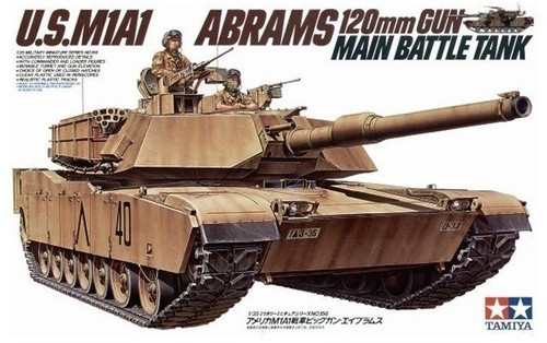 Tamiya m1a1 abrams 1 35 - m1a1,