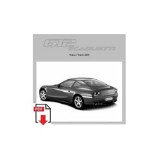2005 Ferrari 612 Scaglietti spare parts catalogue PDF (uk)