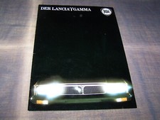 Top Rarity Stunning Prestige Brochure Lancia Gamma with Coupe from 1981!!!