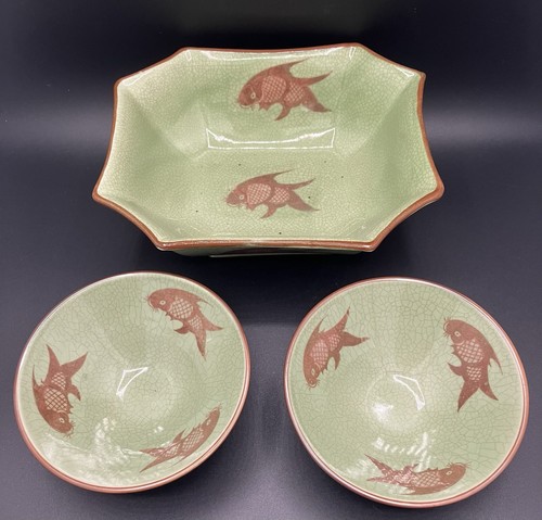 Asian crackle green - crackle,
