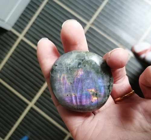 Galet labradorite violette - , 4