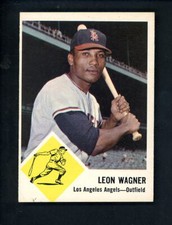 1963 Fleer # 21 Leon Wagner