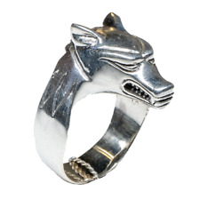 Bague Anubis Chien Égyptien