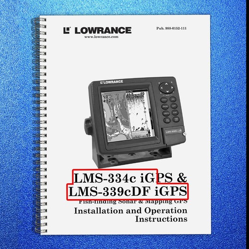 Lowrance electronic lms - electronic, lms-334c