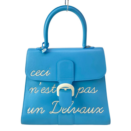 Delvaux humour light - mm, blue