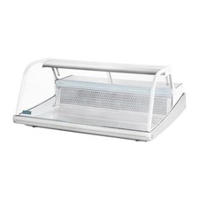 Vitrine inox de comptoir