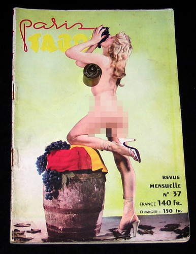 Paris tabou 1952 - paris, pin-up