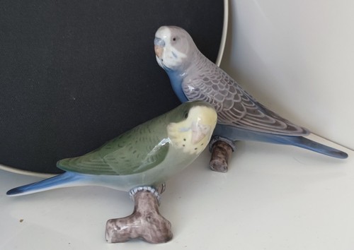 Figurine porcelaine oiseau