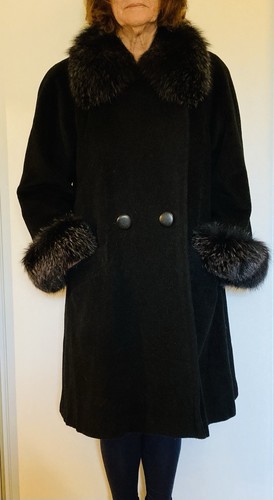 Louis feraud wool vintage coat - wool,