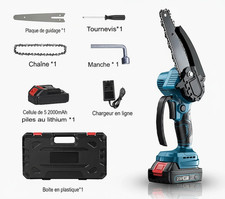 Mini Tronçonneuse Électrique